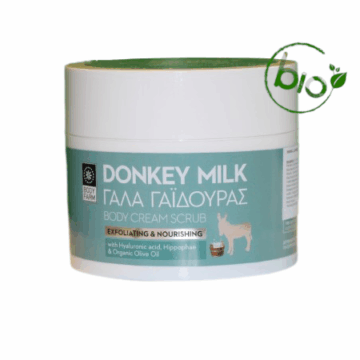 bodyscrub donkey milk