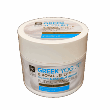 Bodyscrub Greek yogurt & royal jelly - 200ml