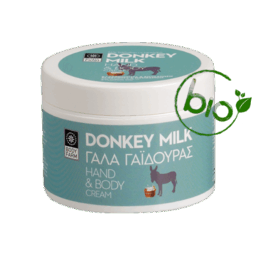 hand en body creme donkey milk