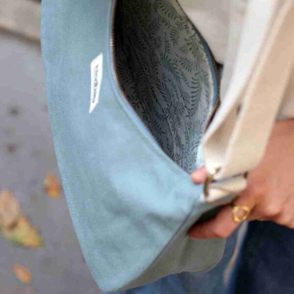 Hindbag Rosa Handtas Mint binnen
