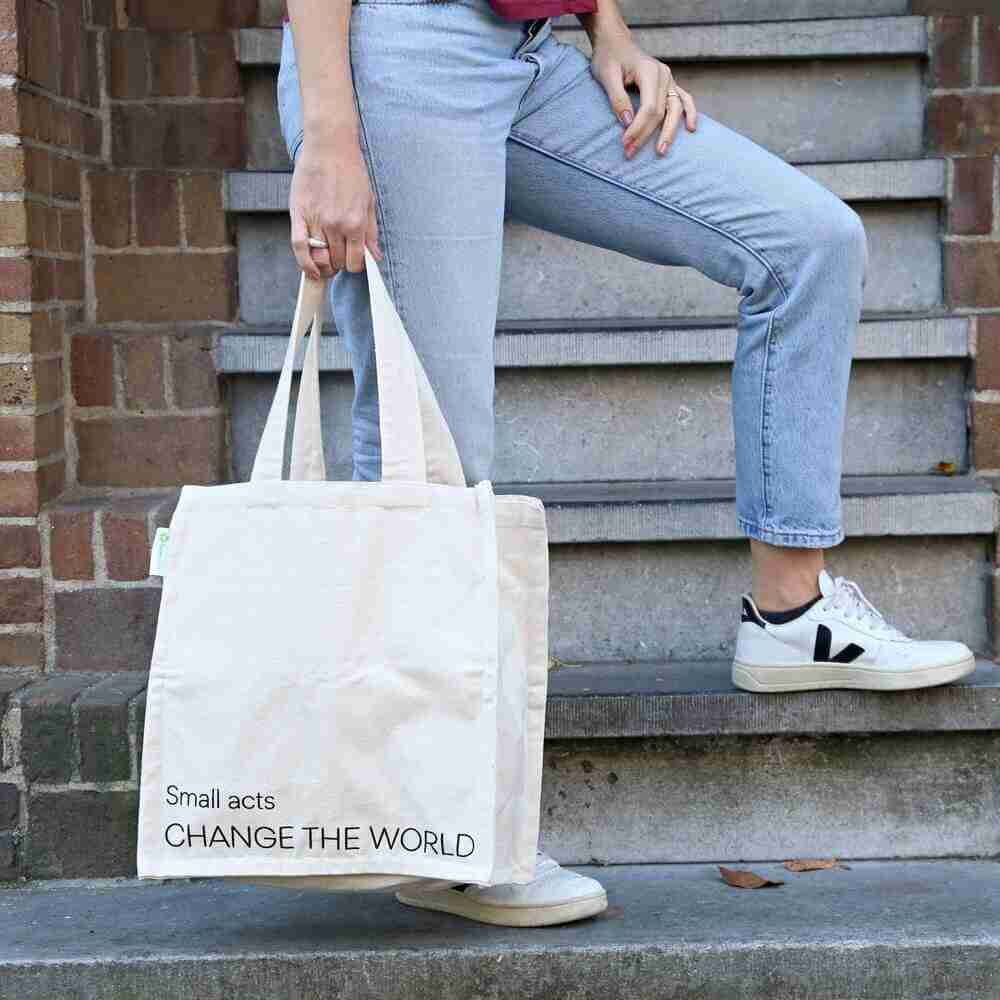 Beewise biologische boodschappentas