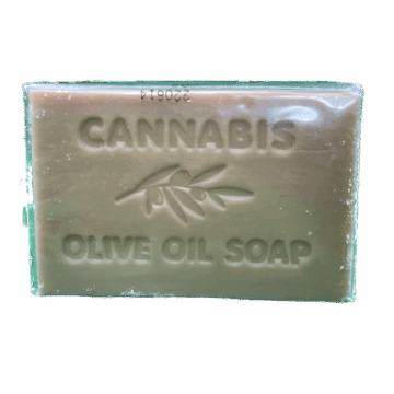 Olijfoliezeep met Cannabis zaadolie