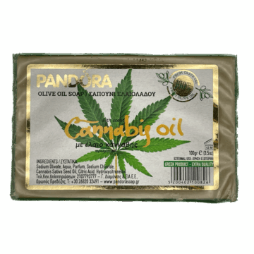 Olijfoliezeep met Cannabis zaadolie