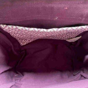 Hindbag mini rugtas Eliot paars