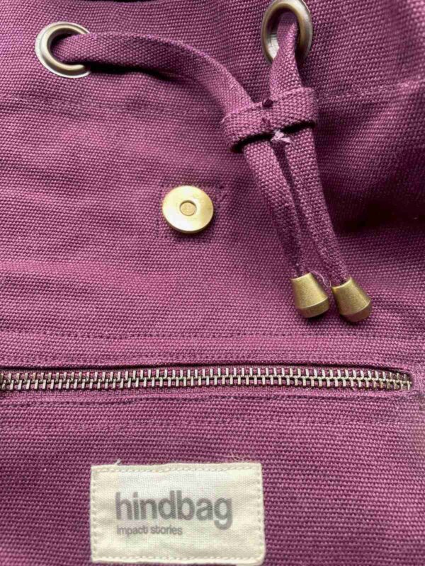 Hindbag mini rugtas Eliot paars