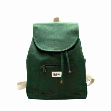 Hindbag rugtas Eliot spar groen - 100% biologisch katoen