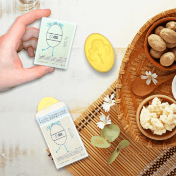 GreenCreme handcreme puur - blok - 30 gram