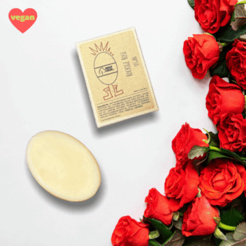 GreenCreme handcreme roos - blok - 30 gram – vegan