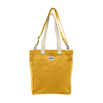 Hindbag schoudertas Paul saffraan - 100% biologisch katoen