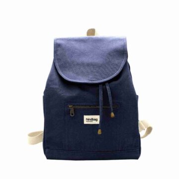 Hindbag rugtas Eliot marine - 100% biologisch katoen