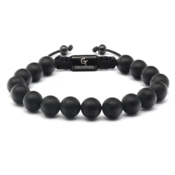 GT collection - Herenarmband zwarte onyx