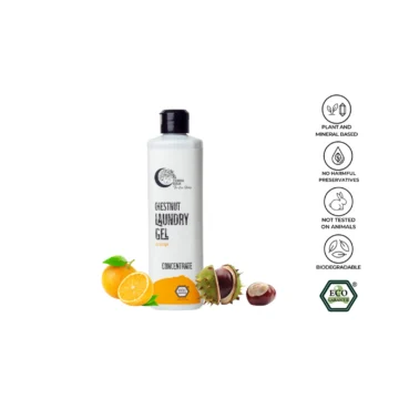Geconcentreerd milieuvriendelijk wasmiddel sinaasappel