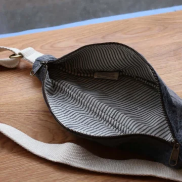 Hindbag heuptas Olivia grijs