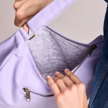 Hindbag handtas Rosa lila