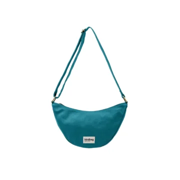 Hindbag heuptas Andrea pauwblauw