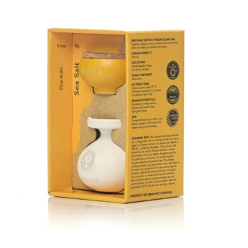 Ladolea biologische olijfolie en zeezout set