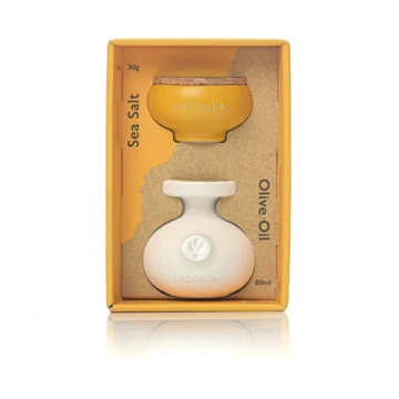 Ladolea biologische olijfolie en zeezout set
