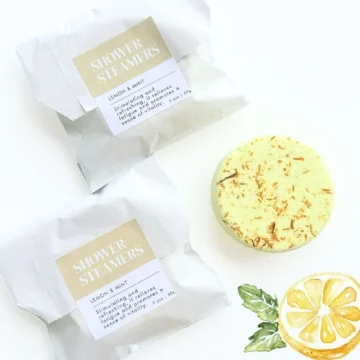 Shower steamer pepermunt