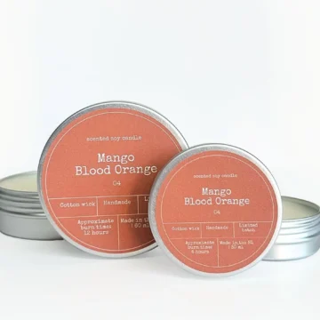 Sojawas geurkaars mango