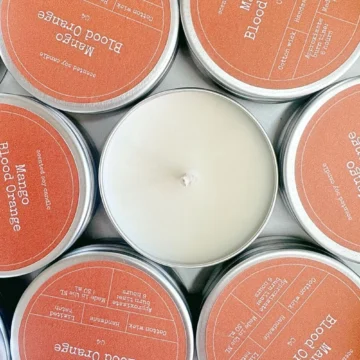 Sojawas geurkaars mango