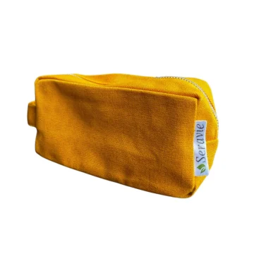 Seravie toilettas rechthoek - goudgeel