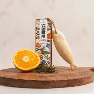 Castelbel sardine zeep aan koord – sinaasappel & rozemarijn